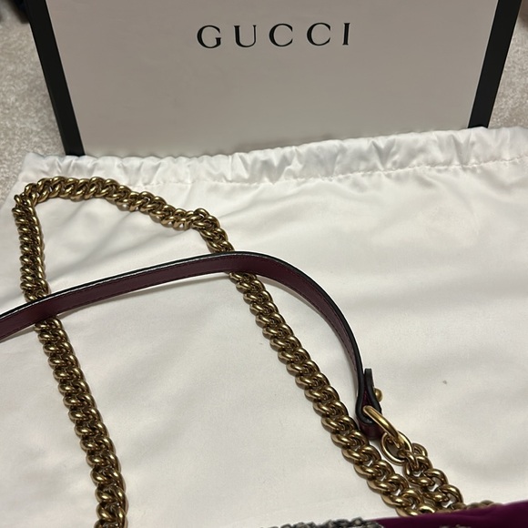 GUCCI MARMONT limited edition in velvet & silk lining - Picture 11 of 12